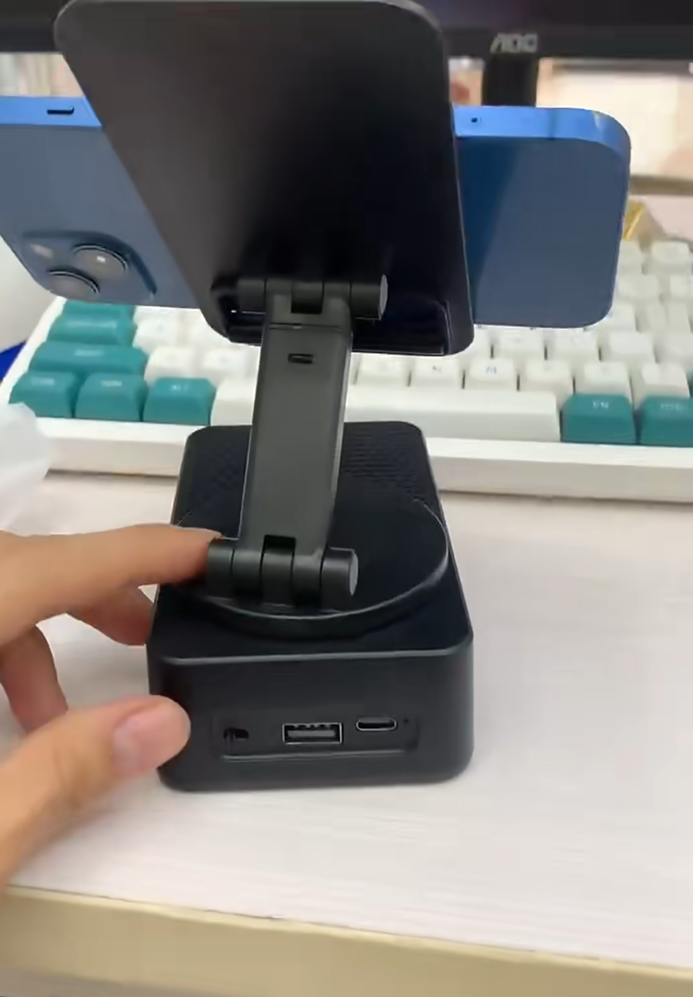 SUPPORT DE TÉLÉPHONE PORTABLE