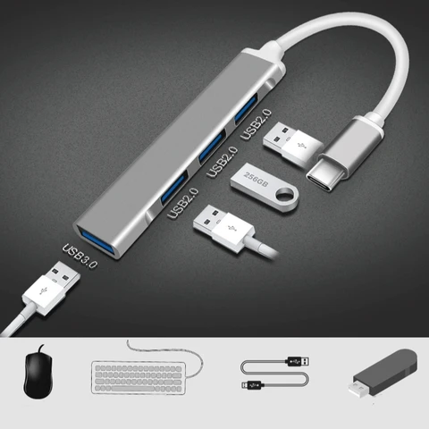 Adaptateur multiport 4 in 1