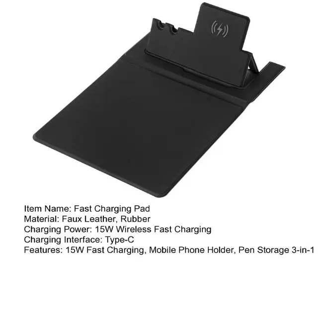 Tapis de souris H8 avec chargeur sans fil 