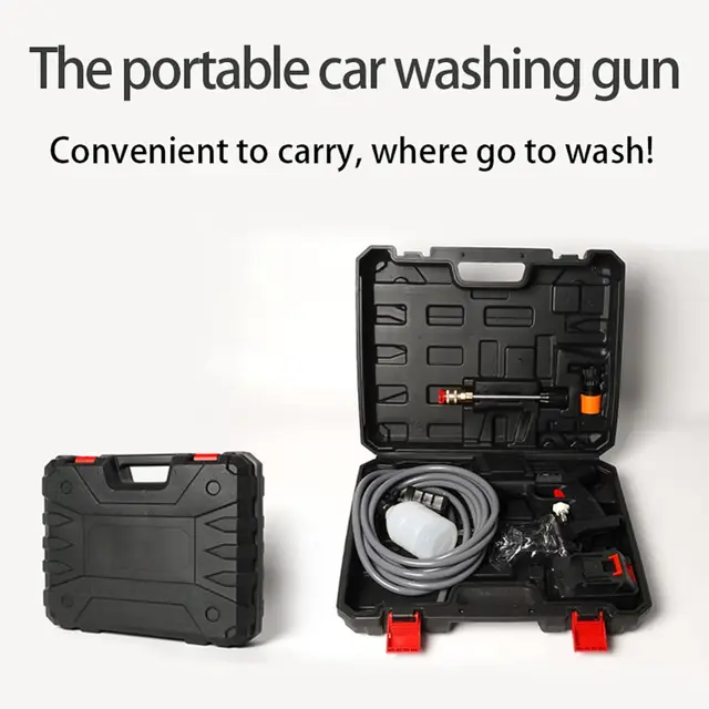 Nettoyeur Haute Pression Sans Fil pour Véhicules