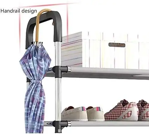 Étagère de rangement de chaussures (non pliable)