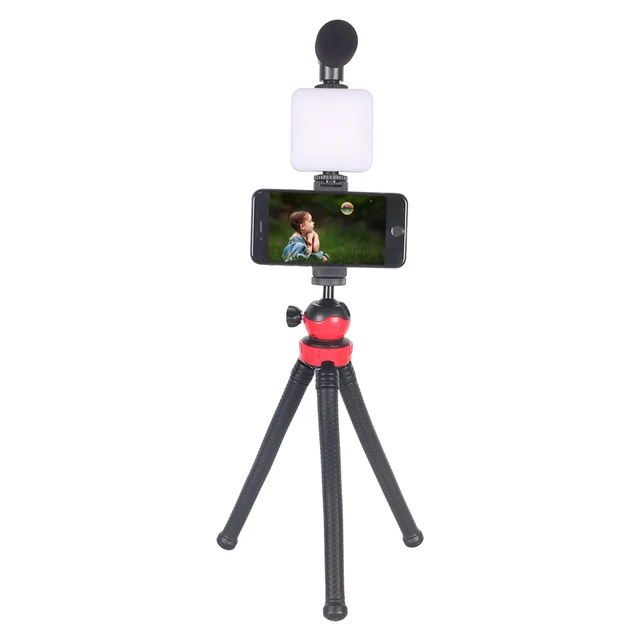 Trépied Flexible Multifonction avec Accessoires 