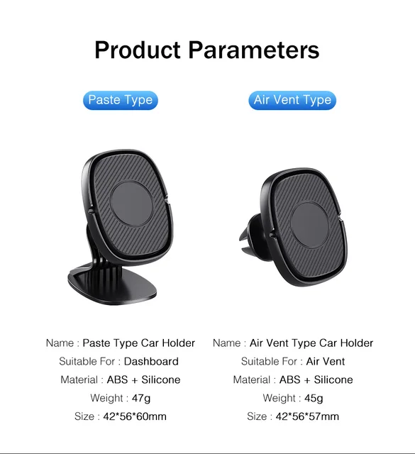 Support de téléphone Air Vent Car Mount - Conduise