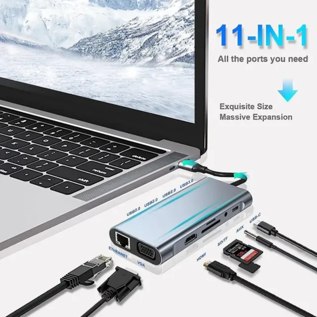 Hub USB-C 11-en-1