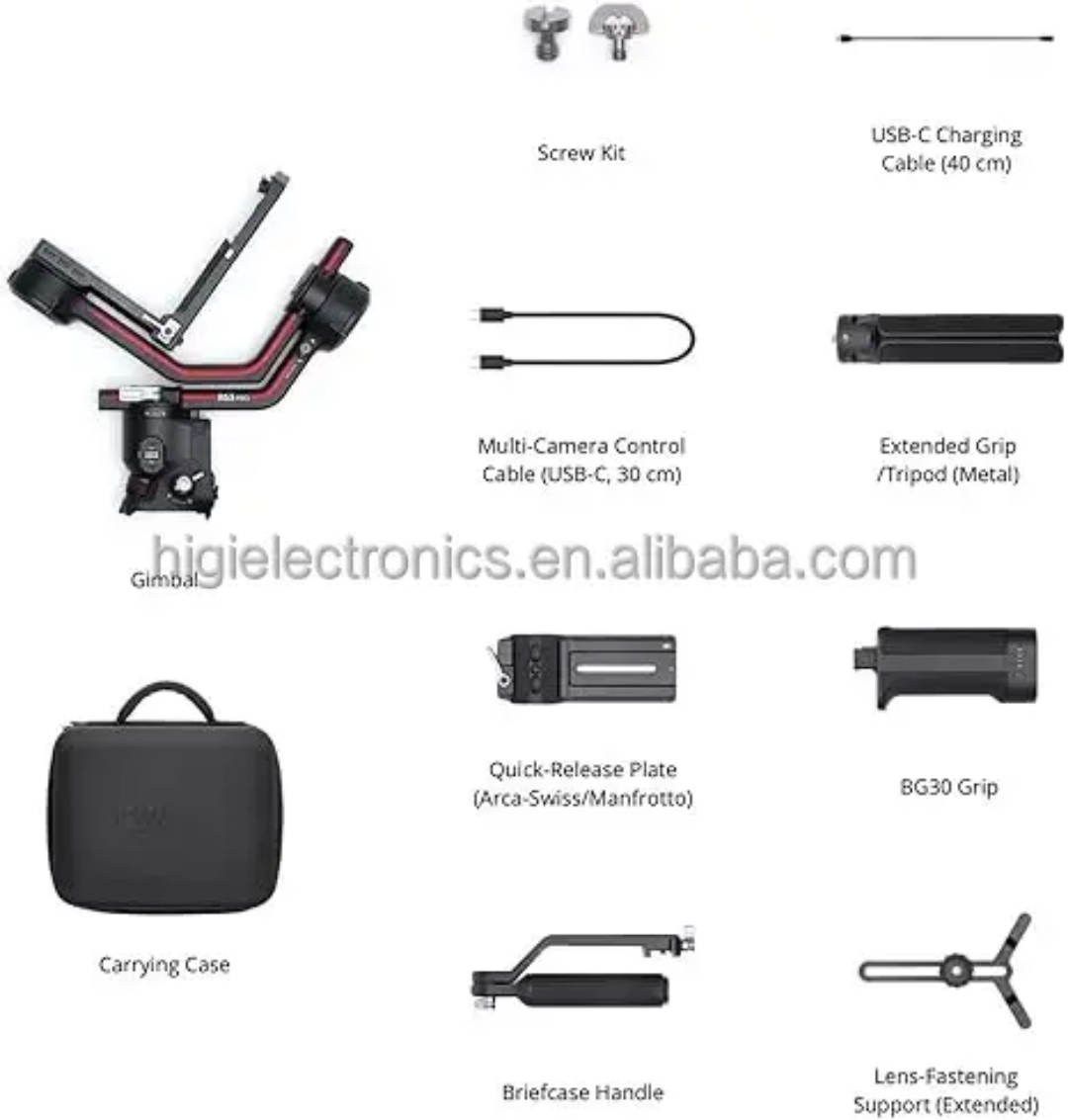 Stabilisateur pour caméra Zhiyun Weebill S 