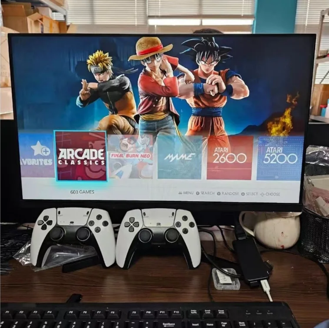 Console de Jeu Vidéo M8S – Avec Double Manettes Sa