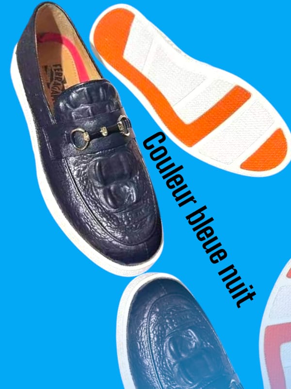 Soulier Ferragamo Bleu Saphir