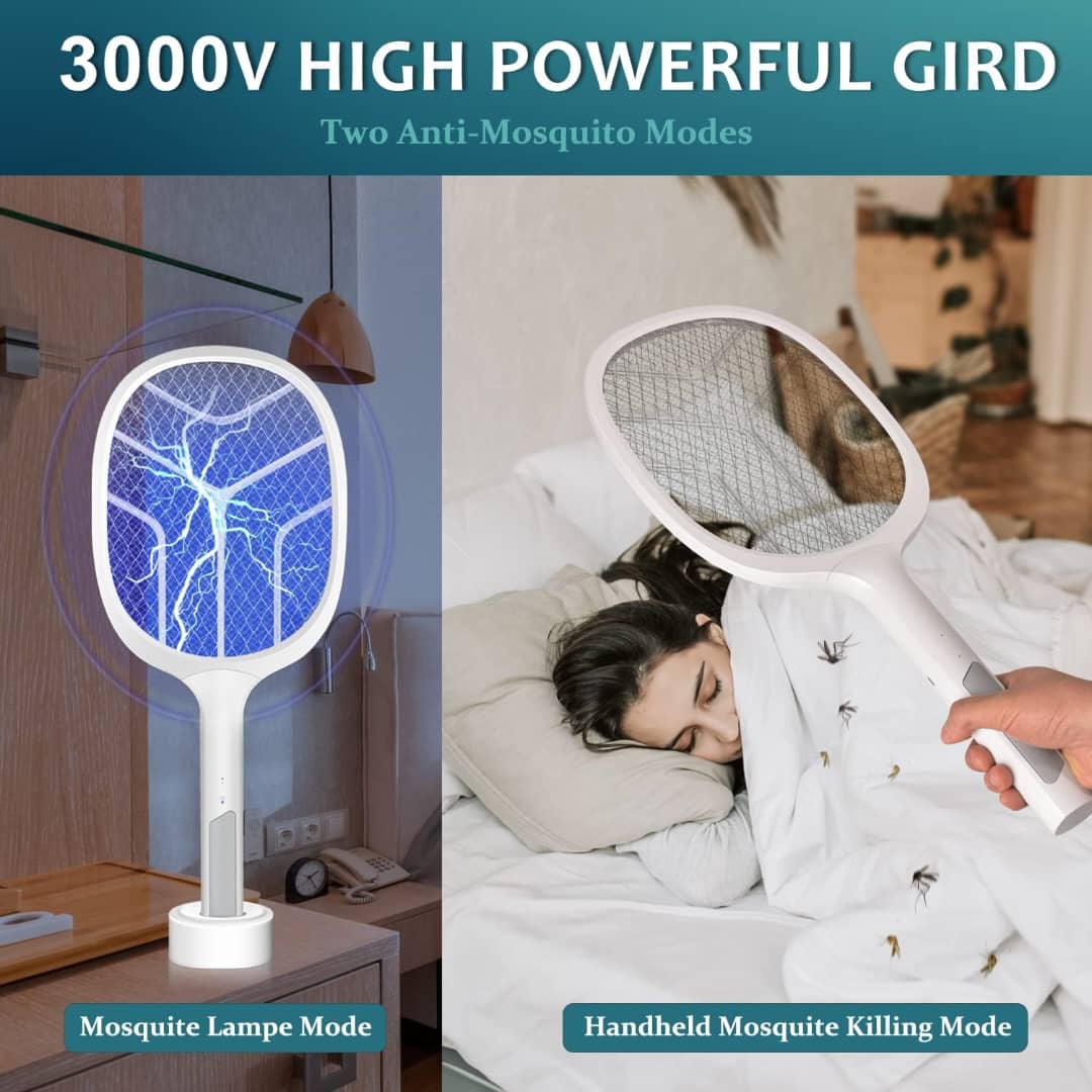 Raquette Anti-Moustiques Électrique 