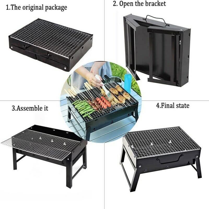 portable detachable BBQ grill Barbecue 
