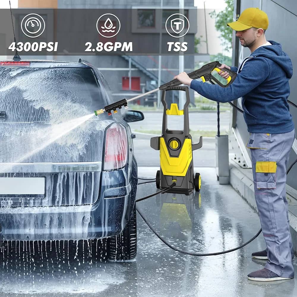 Decktool Nettoyeur Haute Pression Électrique