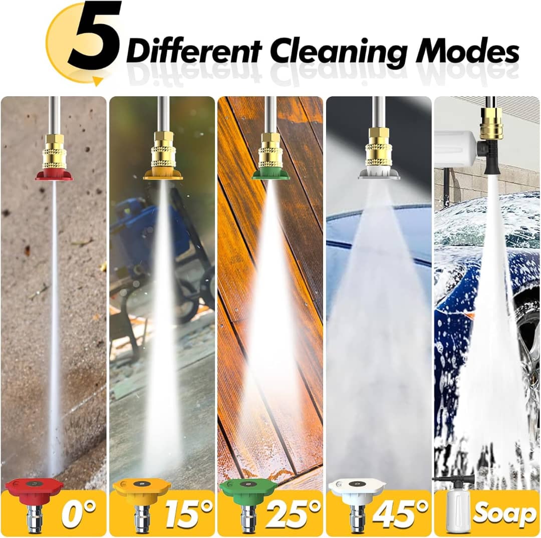 Decktool Nettoyeur Haute Pression Électrique