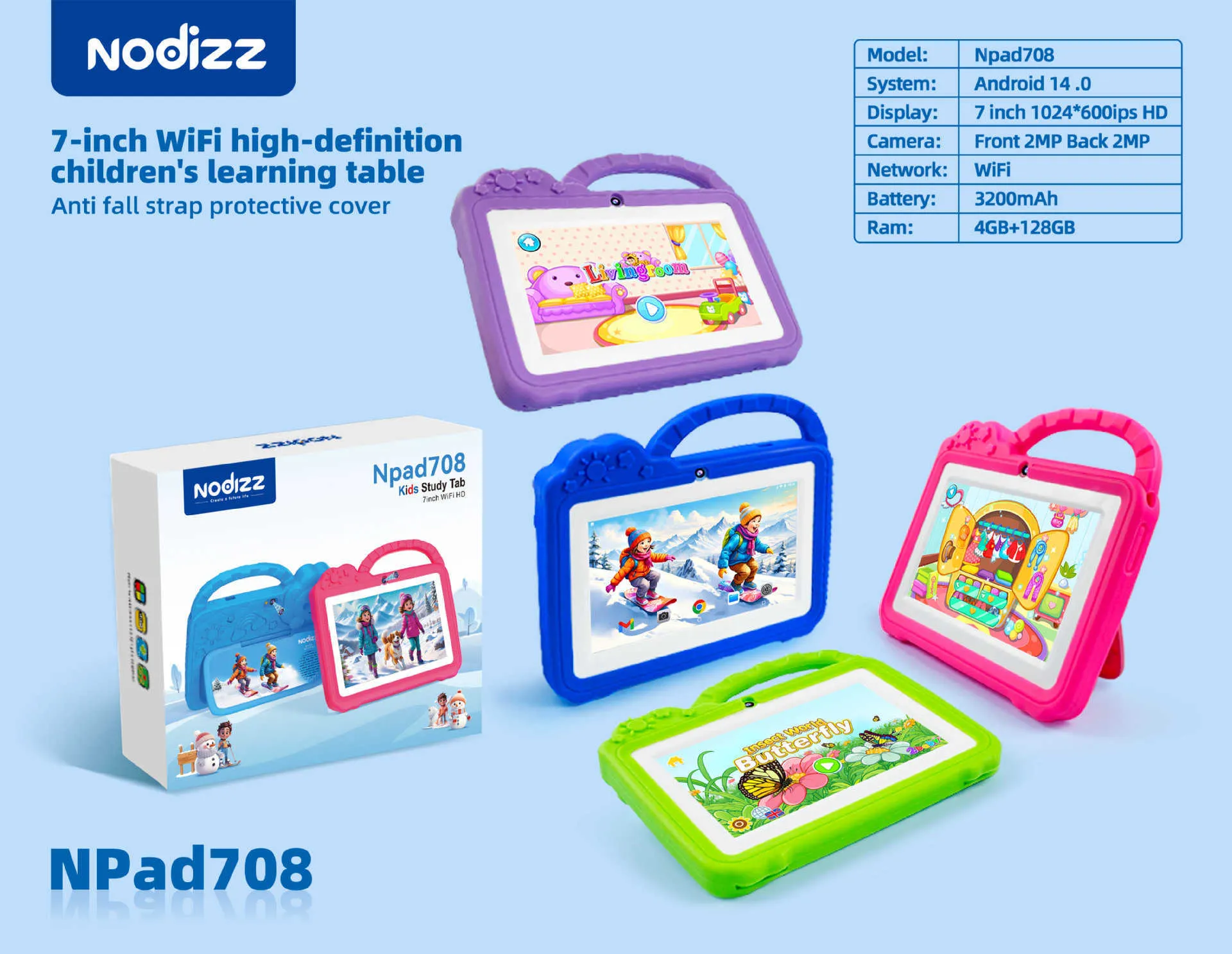 Tablette Éducative NPad708