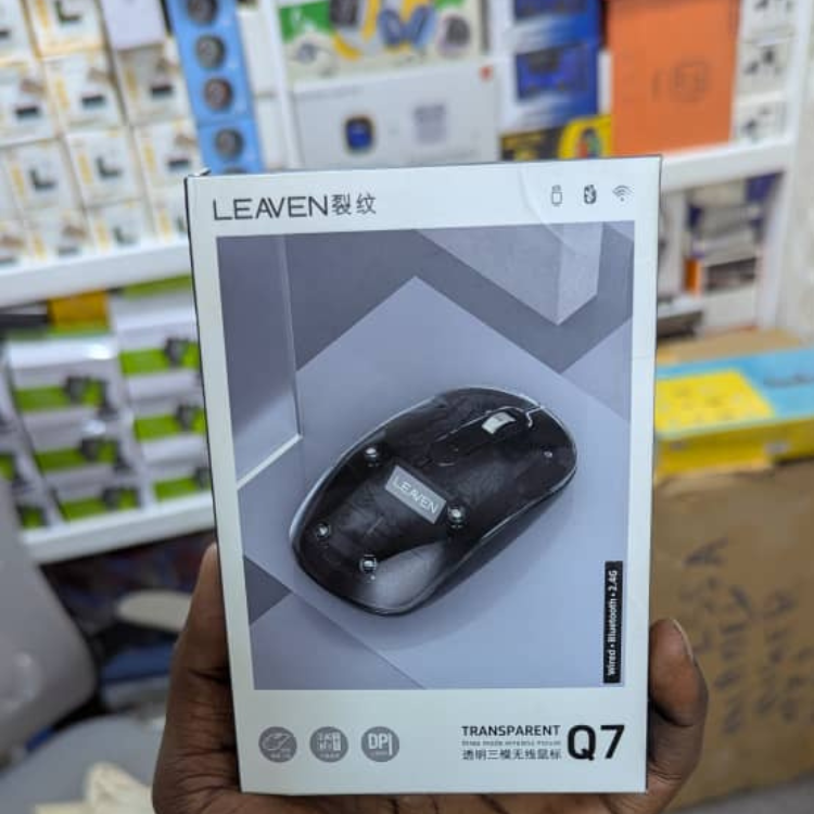 Souris Q7 Transparente 